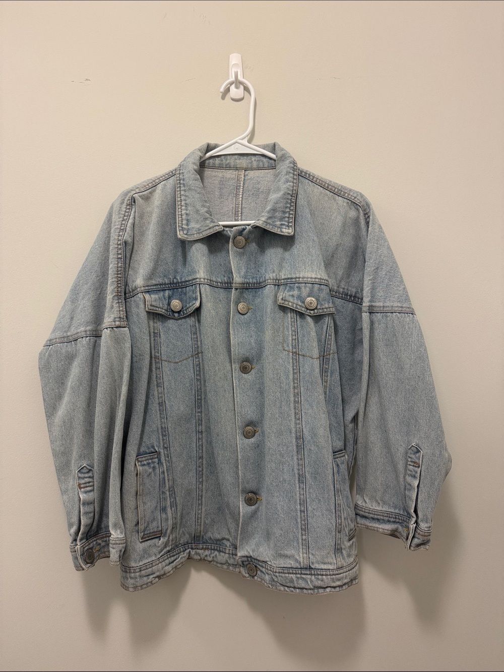 Light Blue Denim Jacket - Classic Men's Jean Coat